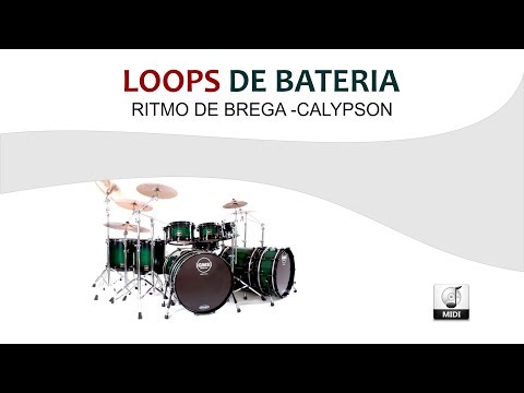LOOPS DE BATERIA RITMO DE BREGA   CALYPSON MIDI WAV