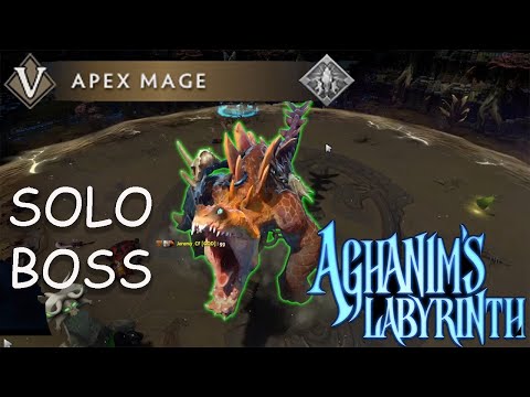 Dota 2 - Aghanim Labyrinth Apex Mage EZPZ SOLO ALL BOSS = Ez Win