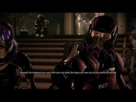 [Mass Effect 2] Renegade Shepard Protects Tali