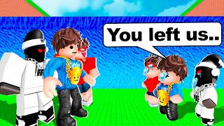 All Youtubers Meet Their KID Versions In Escape Tsunami.. MQDEFAULT Thumbnail