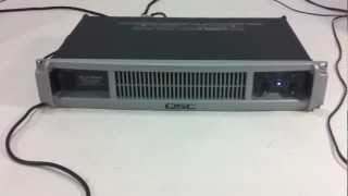 Video thumbnail for QSC PLX1804 Power Amplifier パワーアンプ 110851909 by mottainaiyaTV