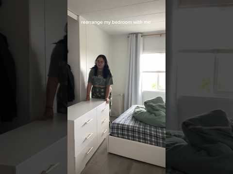 Rearrange my bedroom with me #bedroommakeover