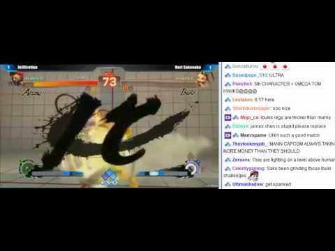 EVO SS4AE 2013 Losers Quarterfinal Infilltration vs Hori Sako