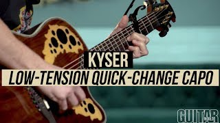Video thumbnail for Kyser Low-Tension Quick-Change Capo by Guitar World
