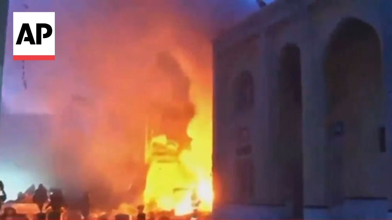 Video | US and Israel strike hits a Shia mosque in Iran
