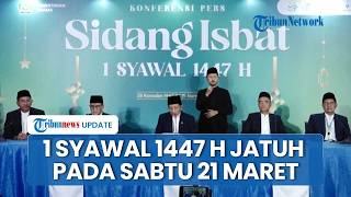 RESMI! Menag Nasaruddin Umar Umumkan Idulfitri Jatuh pada Sabtu 21 Maret 2026