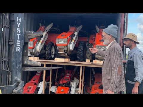 الجرارات 🚜 اليابانية 🇯🇵 الصغيرة في ارض المغرب 🇲🇦 بفضل الله تم الحاج الحاض #اليابان #المغرب 