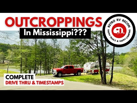 RV Camping at Tishomingo State Park in Tishomingo, Mississippi