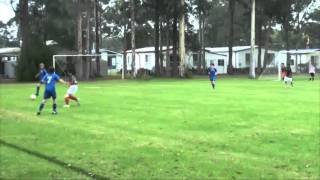 preview picture of video 'Southern Branch Under 12's v Southern Bulls Under 12's at Ison'