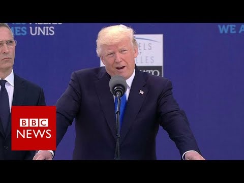 Manchester attack "shows depths of evil we face" says Donald Trump - BBC News