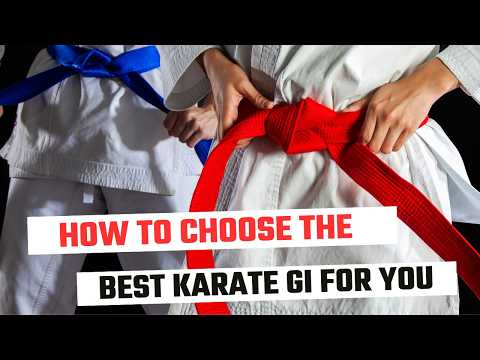 Choose the right karate suit for you