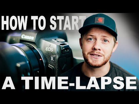 EOS R Time-lapse, How to Start