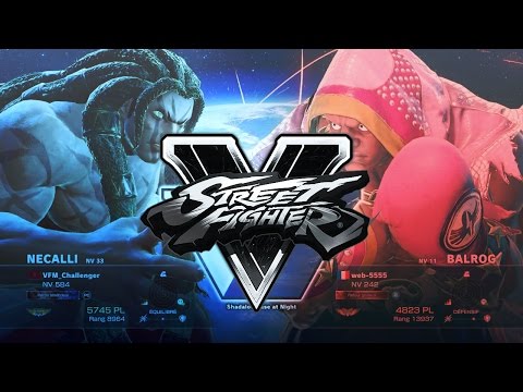 VFM Challenger (Necalli) vs Web-5555 (Balrog) - Street Fighter V Moroccan Matches