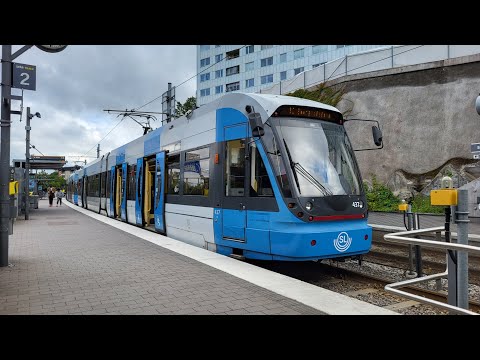 Linje 30 Sundbybergs centrum-Solna station med A32 vagn 437