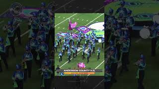Anderson County High School 2025 Bird's-Eye View #marchingband #box5tv #bandsofamerica