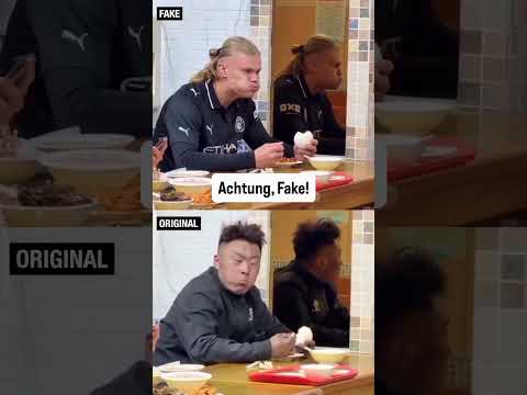 Video Thumbnail: Haaland-Fake geht viral #ki #fake #haaland