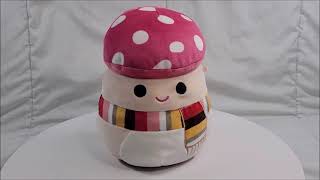 Squishmallows 8 MALCOLM THE MUSHROOM With Fall Scarf