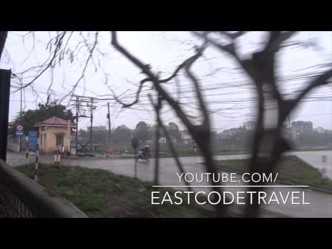 Bắc Giang city view from Ha Noi bound train