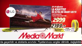 LG 4K Ultra Smart Led TV kaçırılmaz fırsatla Media Markt'ta!