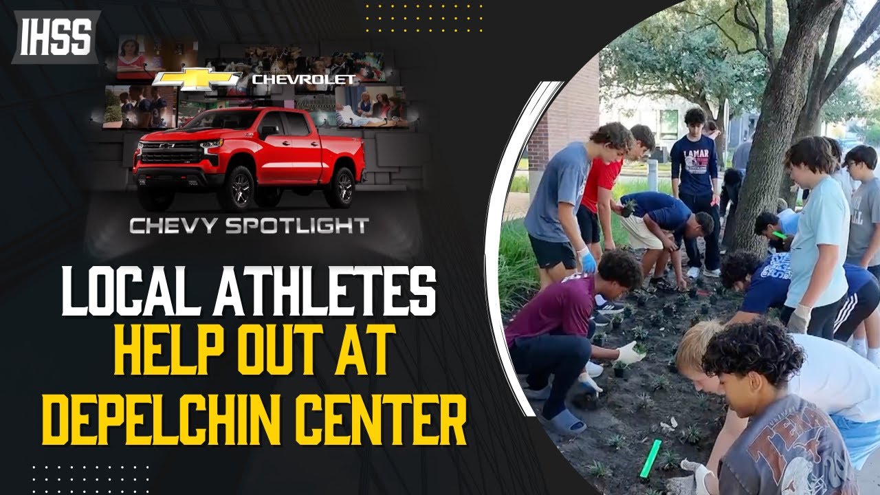 High School Athletes Team Up for Charity at DePelchin Center