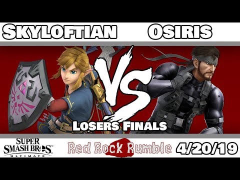 Red Rock Rumble #19 - Skyloftian (Link) VS. Osiris (Snake) - Losers Finals - Smash Ultimate