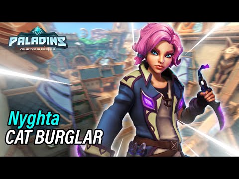 Nyghta Maeve Pro Competitive l GRANDMASTER l CAT BURGLAR l PALADINS GAMEPLAY