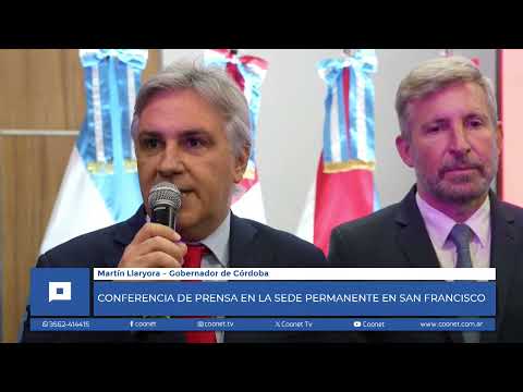 REGIÓN CENTRO EN SAN FRANCISCO:  MARTÍN LLARYORA  ACUERDOS CLAVE DE PRODUCCIÓN Y SEGURIDAD