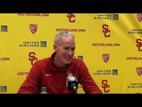 USC Head Coach Andy Enfield (12/7)