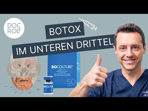 BOTOX im unteren Drittel des Gesichts!💉 doc.rolf erklärt