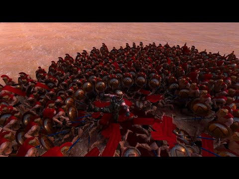 Chuck Norris vs 300 Spartans | Ultimate Epic Battle Simulator UEBS