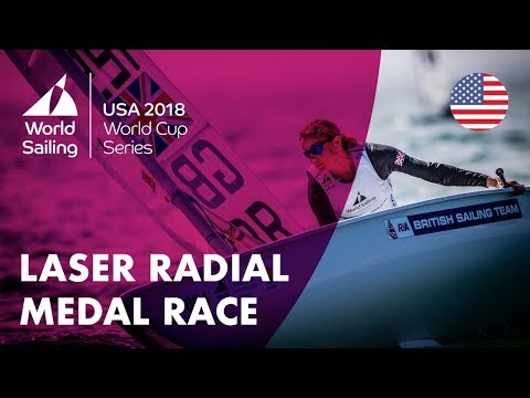 Full Laser Radial Medal Race - Sailing's World Cup Series | Miami, USA 2018