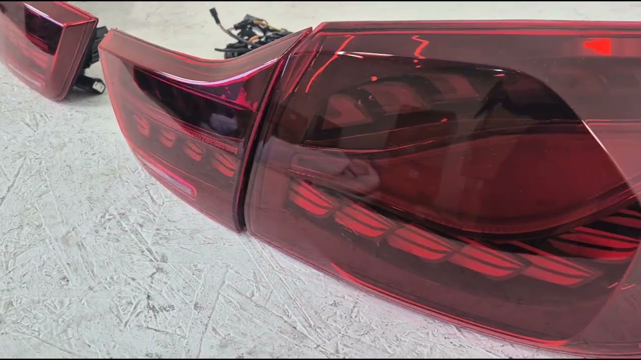 BMW 4-sarja F32/F33/F36 2012–2020 Takavalot GTS Style Red Video 1