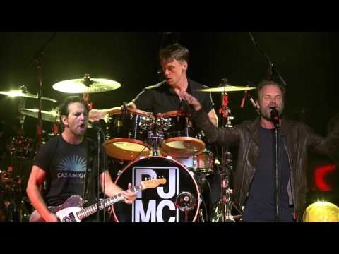 Driven To Tears - Pearl Jam with Sting