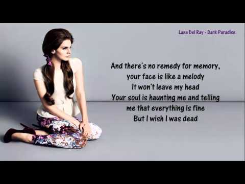 Lana Del Rey - Dark Paradise - Lyrics