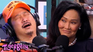 Bobby Lee Blushes at Tia Carrere's Question