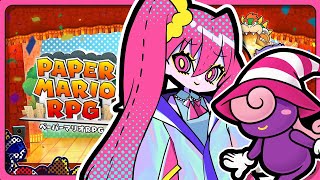 〔ペーパーマリオRPGリメイク#4〕ステージ4を遊ぶリボルバー！〔すたじお：ほねかるば→〕