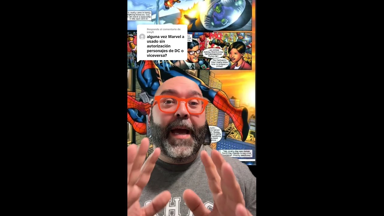 ¿PUEDEN LOS PERSONAJES DE DC Y MARVEL ESTAR EN LA OTRA EDITORIAL SIN AUTORIZACIÓN?!