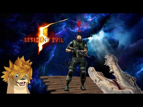 THE MAGIC BUTTONS F & V! - Resident Evil 5 Co-op Funny Moments