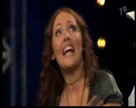 martin stenmarck med  Hanna Hedlund - singin in the rain