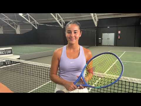 Marta Lorente - College tennis recruiting video Fall 2026
