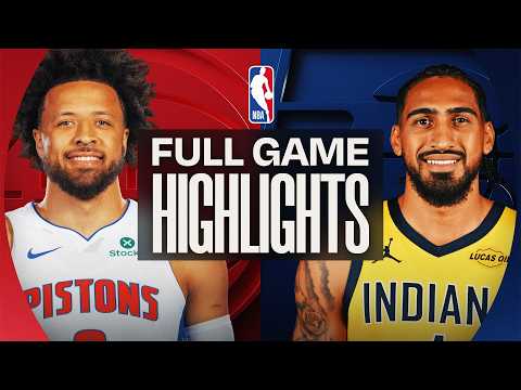 PISTONS at PACERS | FULL GAME HIGHLIGHTS | April 12, 2026