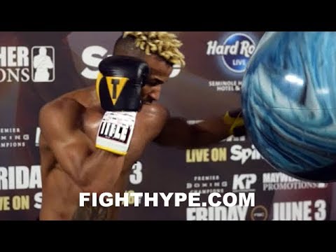 RANCES BARTHELEMY PUTS CUBAN SKILLS ON DISPLAY; PUTTING IN SERIOUS WORK FOR RELIKH REMATCH