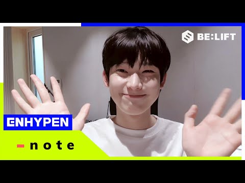 [-note] 201004 SUNOO - ENHYPEN (엔하이픈) (ENG/JPN)