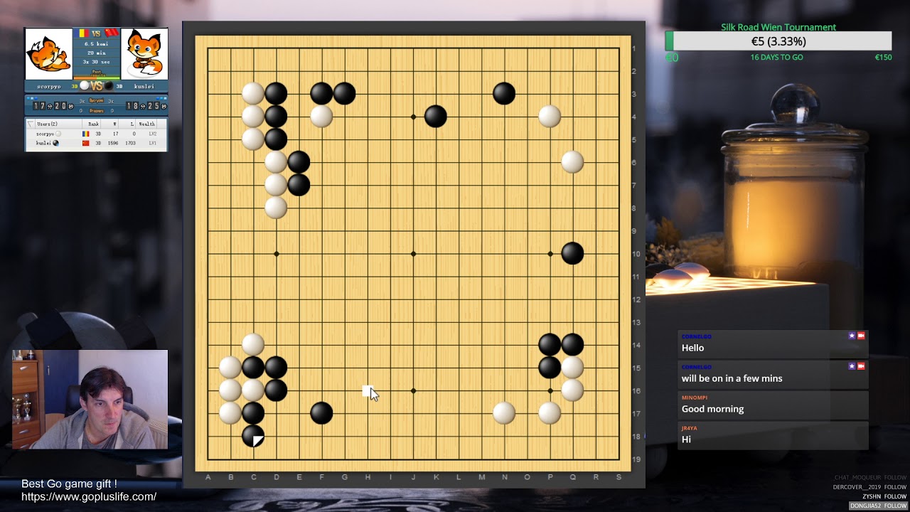 25 years of playing Go, Baduk, Weiqi