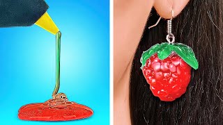 Amazing Polymer Clay And Glue Gun Crafts And Beautiful DIY Jewelry Ideas