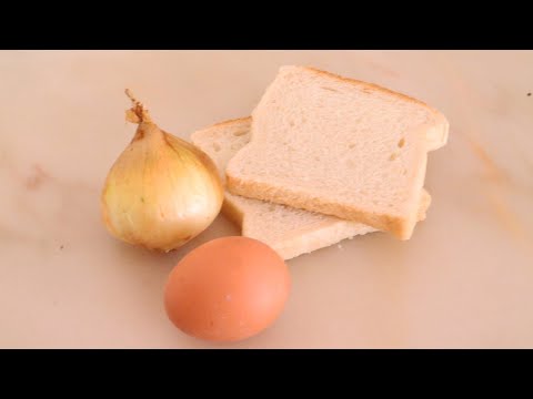 THIS ONION, EGG AND BREAD BRAKFAST IS DELICIOUS - Gol Roti