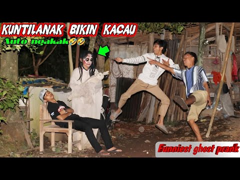 Kompilasi Prank Kuntilanak Bikin Kacau || Paling Lucu Dijamin Ngakak🤣🤣