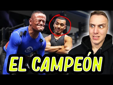 The Champion has shocked Larry Wheels in the gym