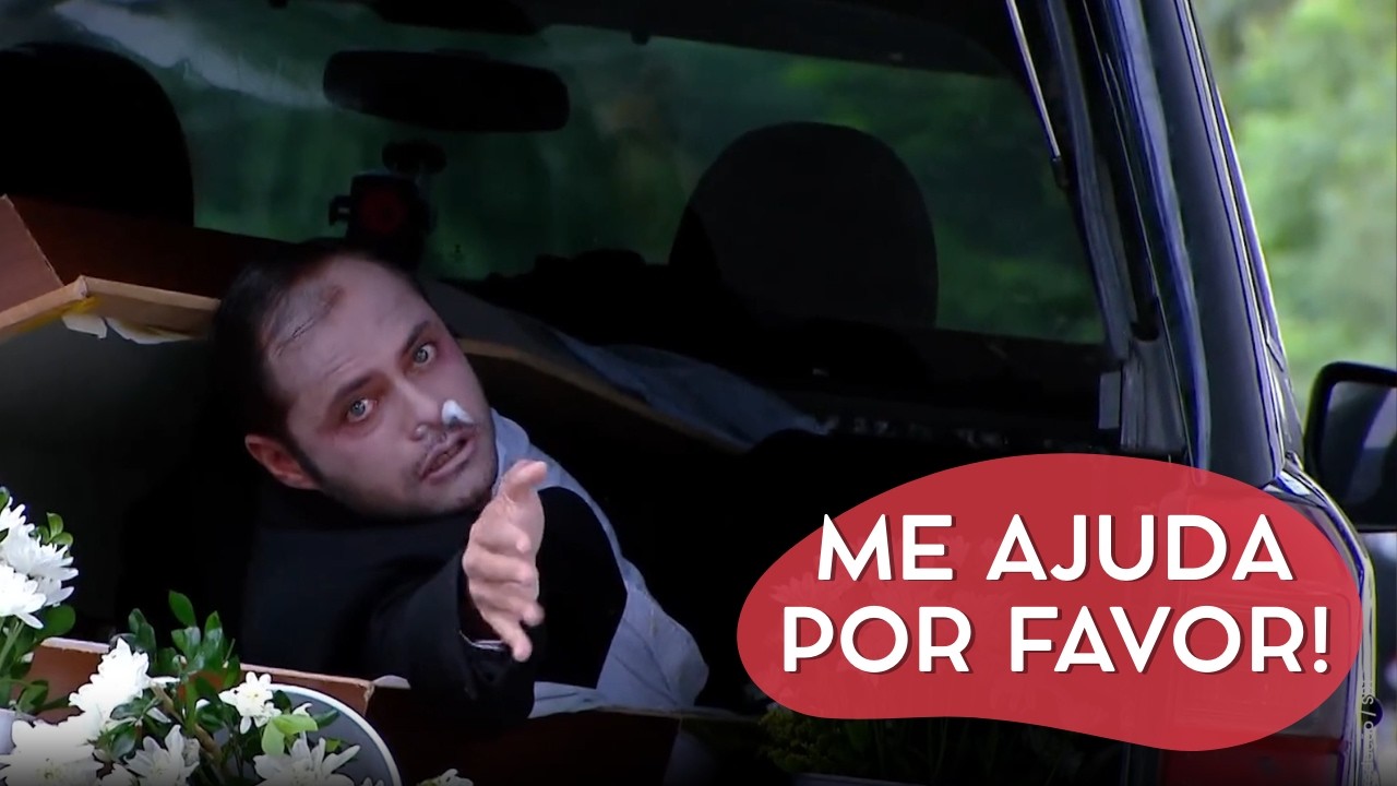 VOCÊ AJUDARIA ESSE DEFUNTO? | CÂMERAS ESCONDIDAS