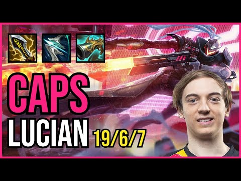 CAPS - LUCIAN vs. TEEMO Top | EUW MASTER | PATCH 11.1